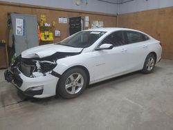 Salvage cars for sale from Copart Kincheloe, MI: 2021 Chevrolet Malibu LS