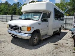 Ford salvage cars for sale: 2005 Ford Econoline E350 Super Duty Cutaway Van