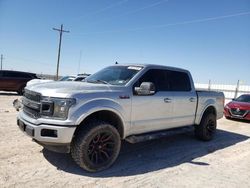 Salvage cars for sale at Andrews, TX auction: 2020 Ford F150 Supercrew