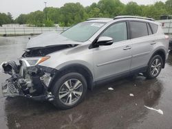 Salvage cars for sale at Assonet, MA auction: 2018 Toyota Rav4 Adventure