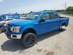 Salvage cars for sale from Copart Indianapolis, IN: 2019 Ford F150 Supercrew