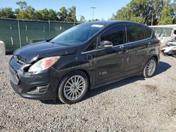 Salvage cars for sale at Riverview, FL auction: 2015 Ford C-MAX Premium SEL