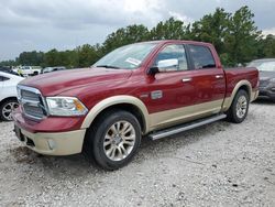 Salvage cars for sale from Copart Houston, TX: 2014 Dodge RAM 1500 Longhorn