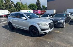 Salvage cars for sale from Copart Portland, OR: 2011 Audi Q7 Prestige