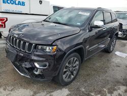 Salvage cars for sale at Houston, TX auction: 2018 Jeep Grand Cherokee Limited