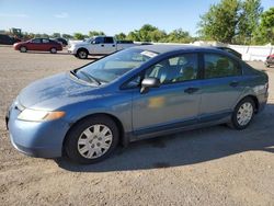 Honda salvage cars for sale: 2008 Honda Civic DX