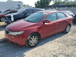 Salvage cars for sale from Copart Opa Locka, FL: 2011 KIA Forte EX