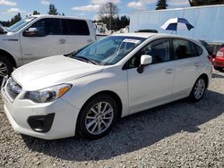 2014 Subaru Impreza Premium en venta en Graham, WA