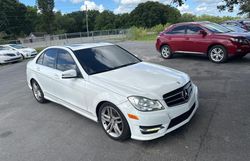Salvage cars for sale at Apopka, FL auction: 2013 Mercedes-Benz C 250