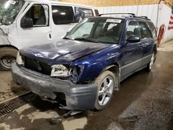 Subaru Forester L salvage cars for sale: 2001 Subaru Forester L