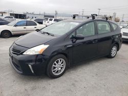 Salvage cars for sale at Sun Valley, CA auction: 2012 Toyota Prius V