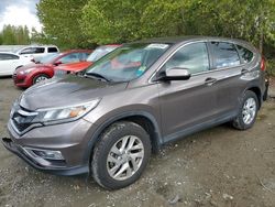 Vehiculos salvage en venta de Copart Arlington, WA: 2016 Honda CR-V EX