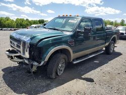 Salvage cars for sale at Ellwood City, PA auction: 2008 Ford F350 SRW Super Duty