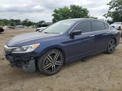 Salvage cars for sale at Baltimore, MD auction: 2016 Honda Accord Sport