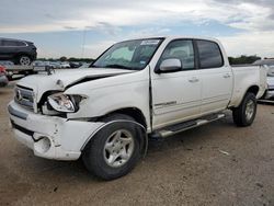 Salvage cars for sale at San Antonio, TX auction: 2004 Toyota Tundra Double Cab SR5