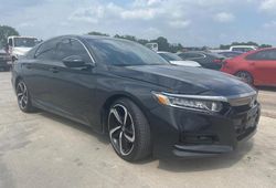 Vehiculos salvage en venta de Copart Grand Prairie, TX: 2018 Honda Accord Sport