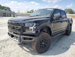 Vehiculos salvage en venta de Copart Spartanburg, SC: 2017 Ford F150 Raptor