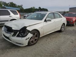 Salvage cars for sale from Copart Spartanburg, SC: 2012 Mercedes-Benz E 350