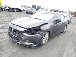 Salvage cars for sale from Copart Montreal Est, QC: 2018 Mazda 3 Touring