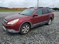 Salvage cars for sale at Tifton, GA auction: 2011 Subaru Outback 2.5I Limited