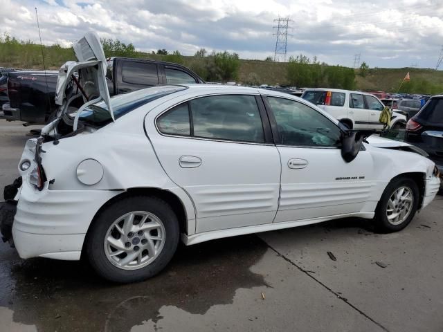 2001 Pontiac Grand AM SE1