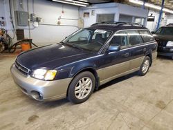 Salvage cars for sale from Copart Wheeling, IL: 2002 Subaru Legacy Outback AWP