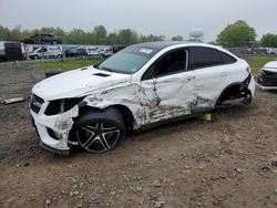 Mercedes-Benz gle-Class salvage cars for sale: 2018 Mercedes-Benz GLE Coupe 43 AMG