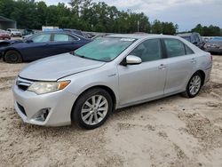 Salvage cars for sale at Midway, FL auction: 2013 Toyota Camry Hybrid