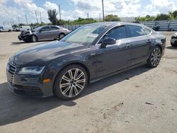 Vehiculos salvage en venta de Copart Miami, FL: 2013 Audi A7 Prestige