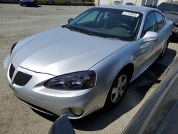 Salvage cars for sale from Copart Martinez, CA: 2005 Pontiac Grand Prix