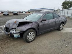 Salvage cars for sale from Copart San Diego, CA: 1999 Honda Accord EX