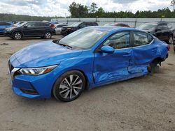 Nissan salvage cars for sale: 2021 Nissan Sentra SV