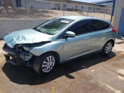 Salvage cars for sale from Copart Albuquerque, NM: 2012 Ford Focus SE