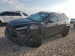 Salvage cars for sale at New Braunfels, TX auction: 2018 Jeep Cherokee Trailhawk