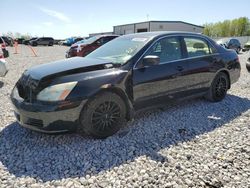 Salvage cars for sale at Wayland, MI auction: 2006 Honda Accord LX