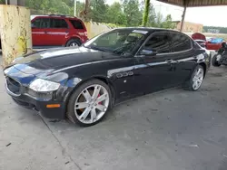 Maserati Quattroporte m139 salvage cars for sale: 2007 Maserati Quattroporte M139