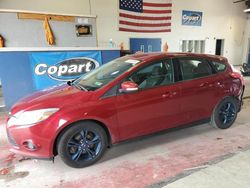 Salvage cars for sale from Copart Angola, NY: 2014 Ford Focus SE