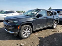 Salvage cars for sale at Woodhaven, MI auction: 2022 Jeep Grand Cherokee L Limited