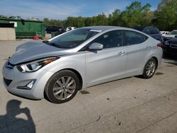 Salvage cars for sale from Copart Ellwood City, PA: 2016 Hyundai Elantra SE