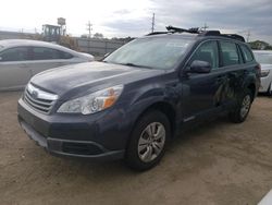 Salvage cars for sale from Copart Chicago Heights, IL: 2012 Subaru Outback 2.5I