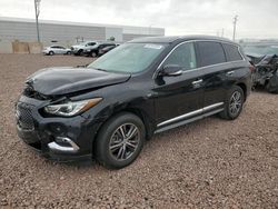 Salvage cars for sale at Phoenix, AZ auction: 2017 Infiniti QX60