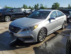 Salvage cars for sale at Bridgeton, MO auction: 2015 Hyundai Sonata Sport