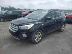Salvage cars for sale at Cahokia Heights, IL auction: 2018 Ford Escape SEL