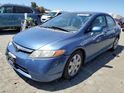 Salvage cars for sale at Martinez, CA auction: 2007 Honda Civic LX