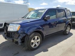 Honda salvage cars for sale: 2015 Honda Pilot LX