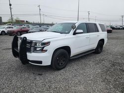 Chevrolet Tahoe Police salvage cars for sale: 2018 Chevrolet Tahoe Police