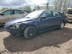 Salvage cars for sale from Copart Central Square, NY: 2006 Honda Accord LX