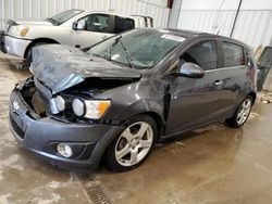 Salvage cars for sale at Franklin, WI auction: 2013 Chevrolet Sonic LTZ