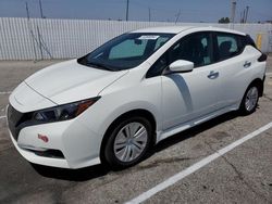 Nissan salvage cars for sale: 2023 Nissan Leaf S