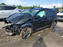 Salvage cars for sale at Duryea, PA auction: 2020 Hyundai Kona Ultimate